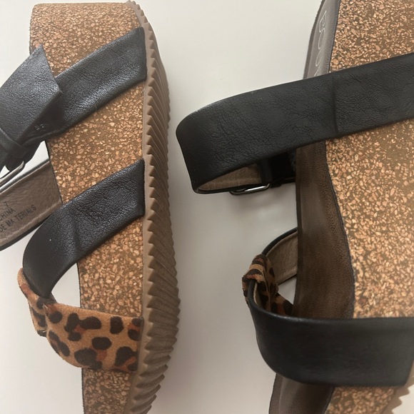 Boutique by Corky’s Wedge Sandals Size 7 Black - Picture 9 of 15